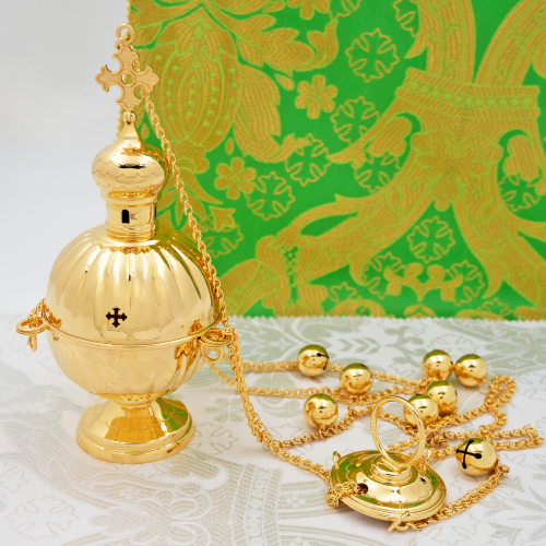 2.7.2997лп Кадило латунное в позолоте 2.7.2997лп Кадило латунное в позолоте