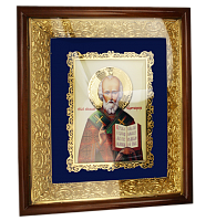 2.14.0165лп-5 Икона настенная - святитель  Николай Чудотворец.