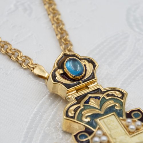 2.7.2620лп-11/1лп-К-М Архиерейский наперсный комплект в позолоте фото 11 2.7.2620лп-11/1лп-К-М Архиерейский наперсный комплект в позолоте фото 11