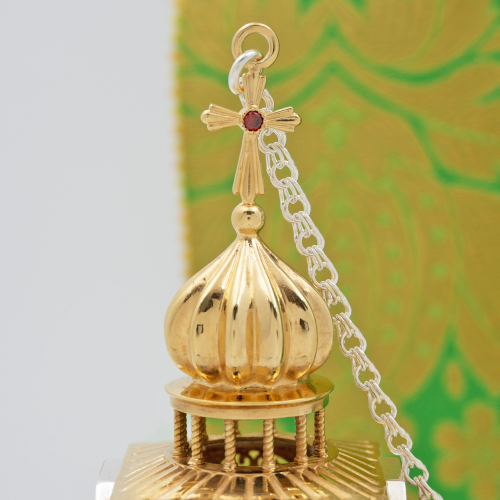 2.7.1168лф Кадило латунное с фрагментальной позолотой фото 7 2.7.1168лф Кадило латунное с фрагментальной позолотой фото 7