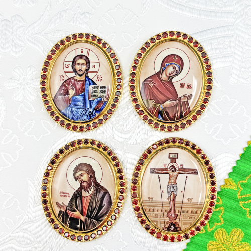 2.7.1620лп-К Набор икон на митру 2.7.1620лп-К Набор икон на митру