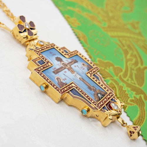 2.10.0657лп-18/155лп-М Крест наперсный латунный в позолоте фото 7 2.10.0657лп-18/155лп-М Крест наперсный латунный в позолоте фото 7