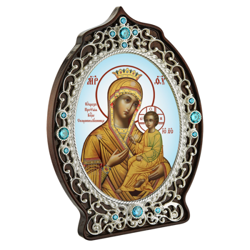 2.78.0954л Икона настольная - Богородица  Скоропослушница.