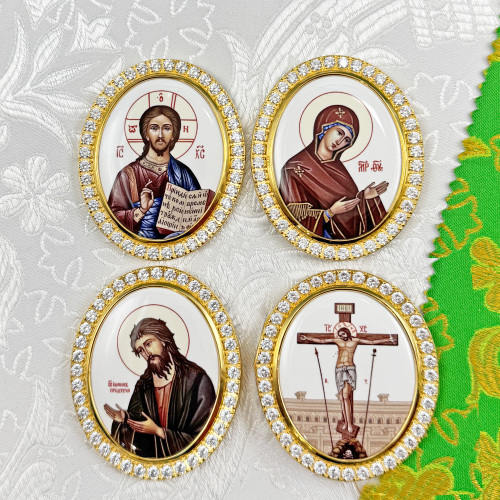 2.7.1620лп-К Набор икон на митру