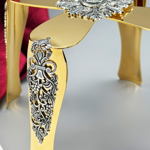 2.7.2793лпр Звездица латунная с патинированием в позолоте фото 2 2.7.2793лпр Звездица латунная с патинированием в позолоте фото 2