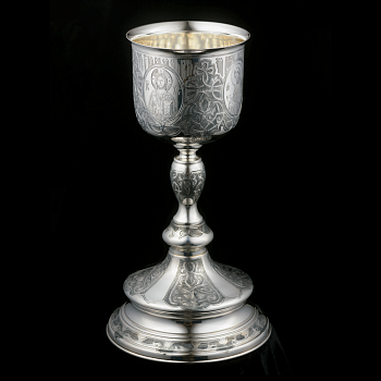 (2.7.2283р) (Потир 1,0 л) (Серебро 925)