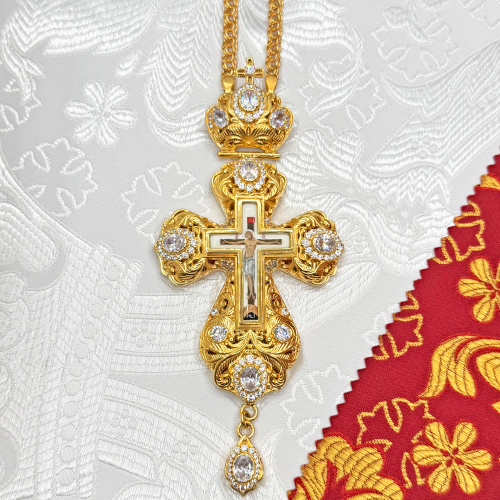 2.10.0156лп-2/1лп Крест наперсный в позолоте