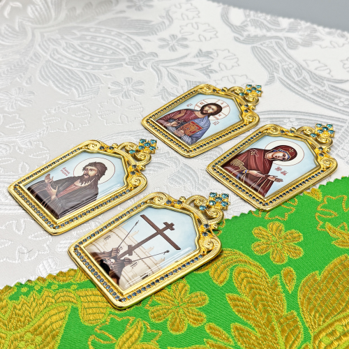 2.7.0437лп-К Набор икон на митру фото 2 2.7.0437лп-К Набор икон на митру фото 2