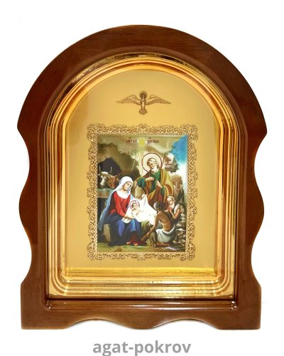 2.14.0204лпм-94 Икона настенная - Рождество Христово