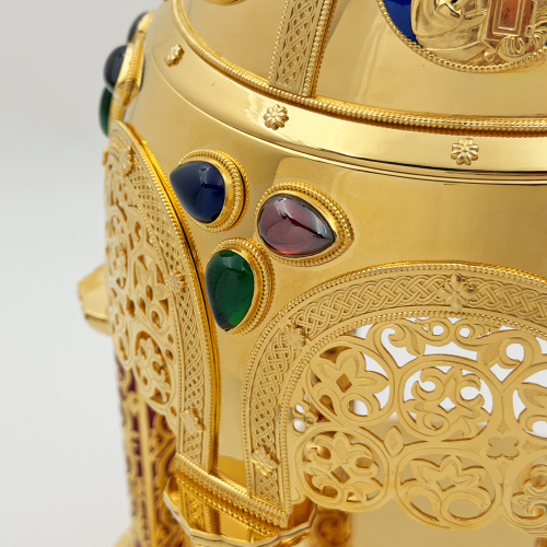 2.7.2994лпэ фото 12 2.7.2994лпэ Дарохранительница латунная в позолоте купить фото 12