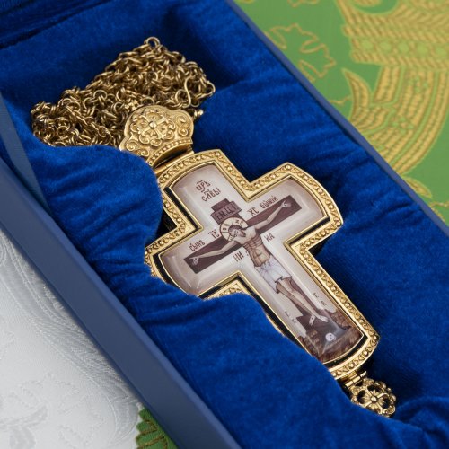 2.10.0692лп-2/1лп Крест наперсный в позолоте фото 2 2.10.0692лп-2/1лп Крест наперсный в позолоте фото 2