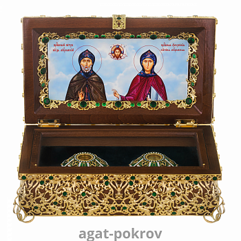 2.7.0951лпэ/510лп/2 Ковчег д/мощей (Юв. сплав)