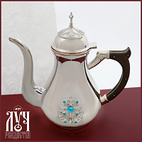 2.7.0829л-5 Чайник для теплоты латунный с ручкой