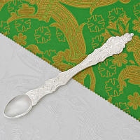 2.7.2556л Лжица латунная в серебрении