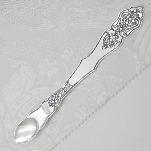 2.7.1815лр Лжица латунная с патинированием в серебрении