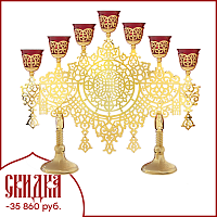 2.7.2710лп Семисвечник напрестольный