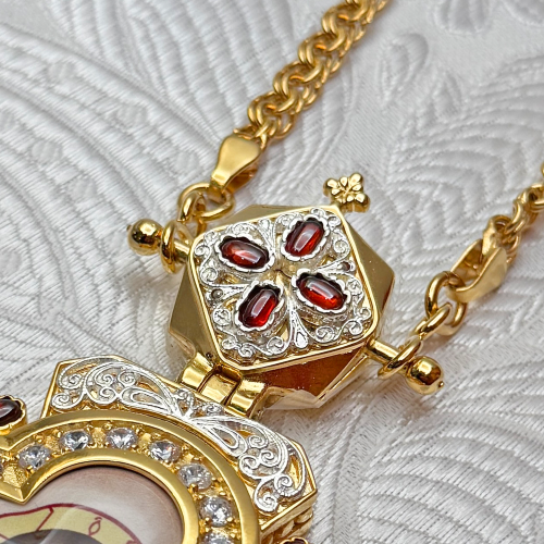 2.10.0417лп-2/1лп Крест наперсный в позолоте фото 6 2.10.0417лп-2/1лп Крест наперсный в позолоте фото 6