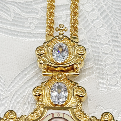 2.10.0387лп-2/1лп Крест наперсный в позолоте фото 5 2.10.0387лп-2/1лп Крест наперсный в позолоте фото 5