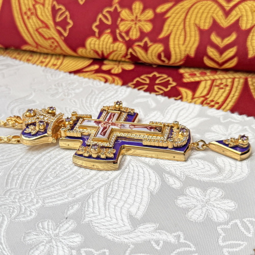 2.10.0464лпэ-2/1лп Крест наперсный в позолоте фото 7 2.10.0464лпэ-2/1лп Крест наперсный в позолоте фото 7