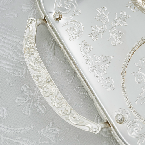 2.7.0848л-К/728л Набор для архиерейской запивки латунный с фиолетовыми камнями в серебрении фото 6 2.7.0848л-К/728л Набор для архиерейской запивки латунный с фиолетовыми камнями в серебрении фото 6