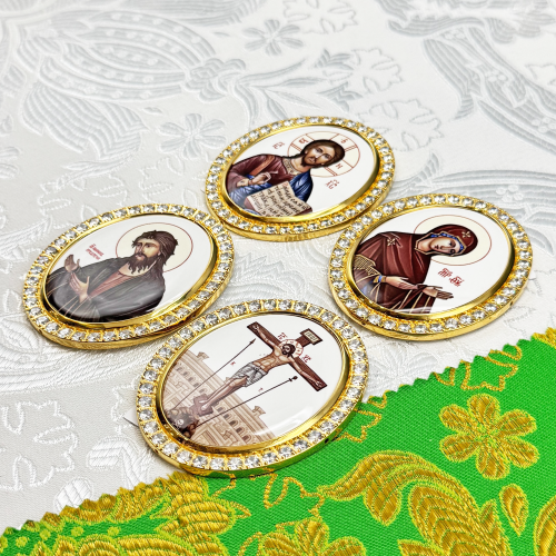 2.7.1620лп-К Набор икон на митру фото 2