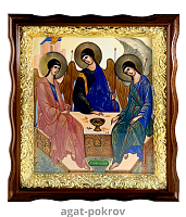 2.14.0207лпм-12 Икона настенная - Святая Троица
