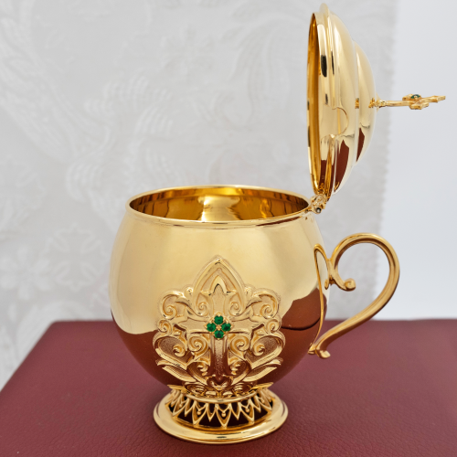 2.7.0684лп Ладанница латунная в позолоте фото 2 2.7.0684лп Ладанница латунная в позолоте фото 2