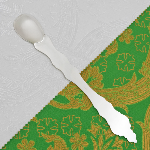 2.7.0878л Лжица латунная в серебрении фото 4