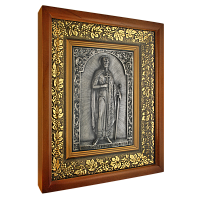 2.14.0093 Икона настенная серебряная -  Святой Равноапостальный Великий Князь Владимир