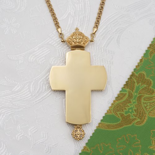 2.10.0692лп-2/1лп Крест наперсный в позолоте фото 3 2.10.0692лп-2/1лп Крест наперсный в позолоте фото 3