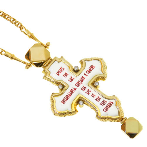 2.10.0381лп-2/64лп Крест наперсный в позолоте фото 9 2.10.0381лп-2/64лп Крест наперсный в позолоте фото 9