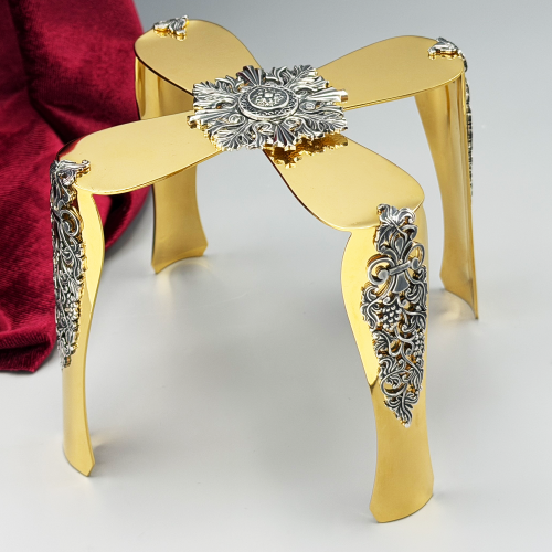 2.7.2793лпр Звездица латунная с патинированием в позолоте 2.7.2793лпр Звездица латунная с патинированием в позолоте