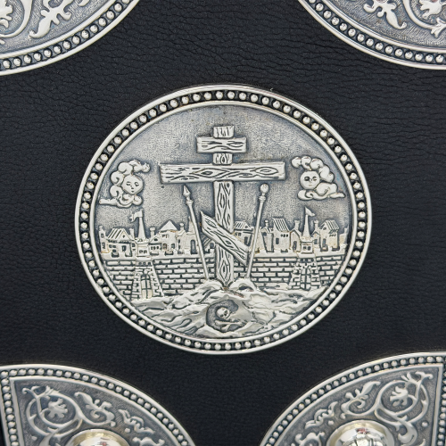 7.7.2228лр Евангелие с патинированием в серебрении фото 9 7.7.2228лр Евангелие с патинированием в серебрении фото 9