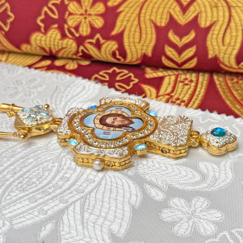 2.10.0417лп-2/1лп Крест наперсный в позолоте фото 2 2.10.0417лп-2/1лп Крест наперсный в позолоте фото 2