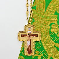 2.10.0472лп-2/80лп Крест латунный в позолоте