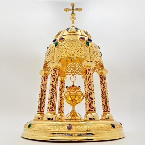 2.7.2994лпэ фото 2 2.7.2994лпэ Дарохранительница латунная в позолоте купить фото 2