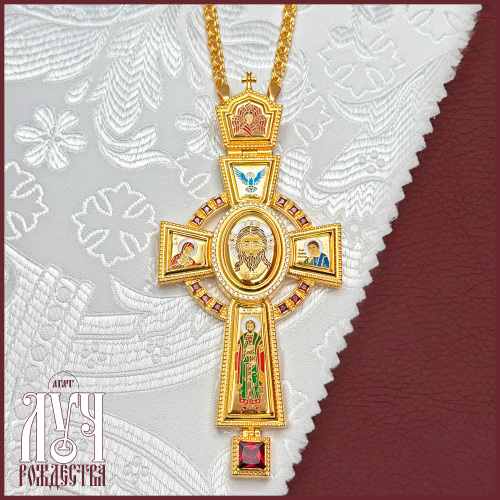 2.10.0400лп-28/1лп Наперсный латунный крест 2.10.0400лп-28/1лп Наперсный латунный крест