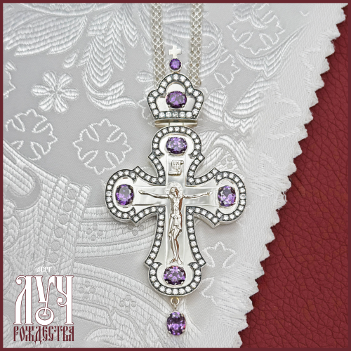 2.10.0583лр/63л Крест наперсный в серебрении