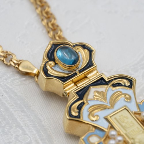 2.7.2620лп-11/1лп-К-М Архиерейский наперсный комплект в позолоте фото 11 2.7.2620лп-11/1лп-К-М Архиерейский наперсный комплект в позолоте фото 11