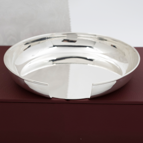 2.7.0802л Тарелица для просфор латунная в серебрении фото 6 2.7.0802л Тарелица для просфор латунная в серебрении фото 6