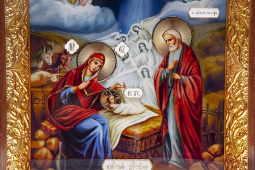 2.14.0207лпм-94 Икона настенная Рождество Христово фото 3