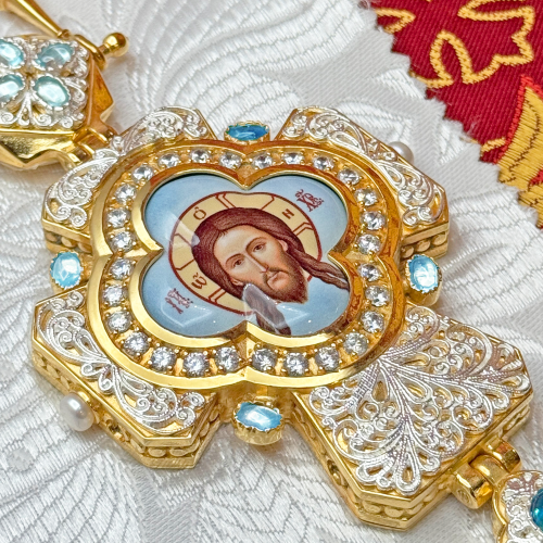 2.10.0417лп-2/1лп Крест наперсный в позолоте фото 4 2.10.0417лп-2/1лп Крест наперсный в позолоте фото 4