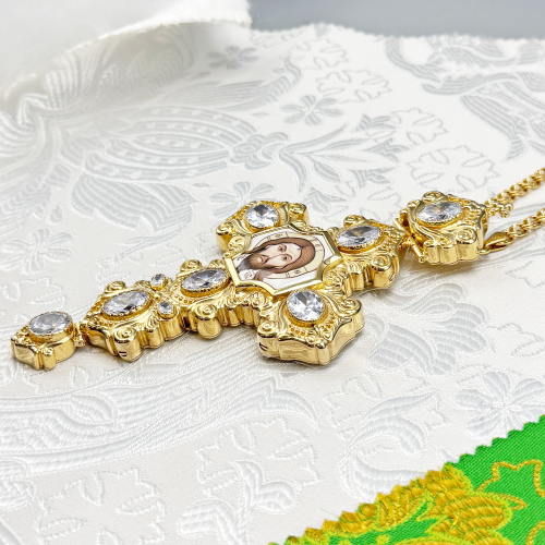 2.10.0387лп-2/1лп Крест наперсный в позолоте фото 7 2.10.0387лп-2/1лп Крест наперсный в позолоте фото 7