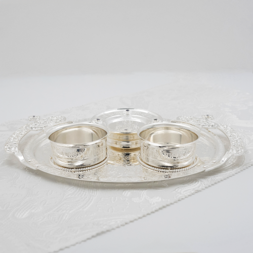 2.7.1303л-К Набор для архиерейской запивки латунный с фиолетовыми камнями в серебрении фото 10 2.7.1303л-К Набор для архиерейской запивки латунный с фиолетовыми камнями в серебрении фото 10