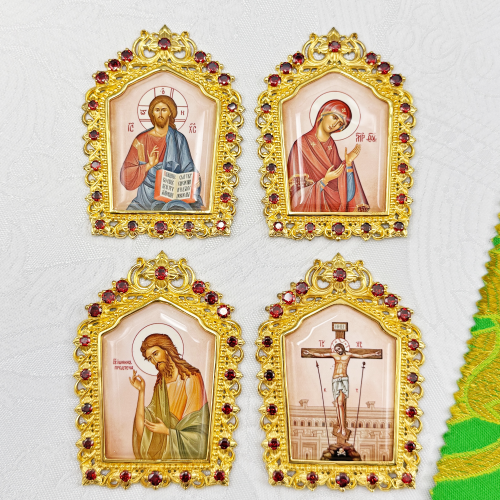 2.7.0438лп-К Набор икон на митру