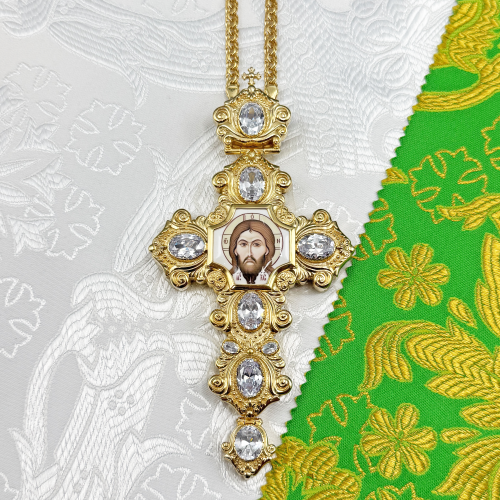 2.10.0387лп-2/1лп Крест наперсный в позолоте 2.10.0387лп-2/1лп Крест наперсный в позолоте