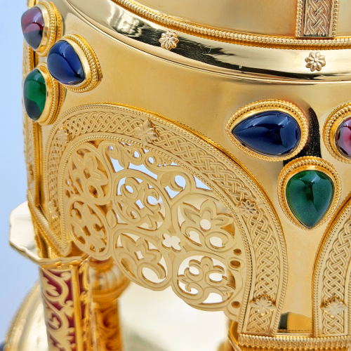 2.7.2994лпэ фото 13 2.7.2994лпэ Дарохранительница латунная в позолоте купить фото 13