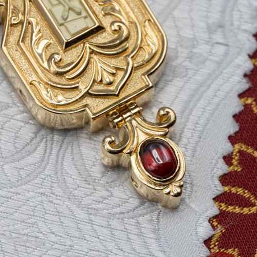 2.10.0646лп-11/1лп Крест наперсный в позолоте фото 6