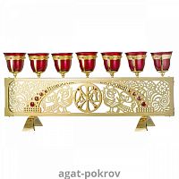 2.7.2540лп Семисвечник (Юв. сплав)