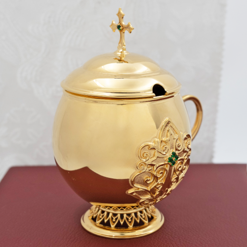 2.7.0684лп Ладанница латунная в позолоте фото 7 2.7.0684лп Ладанница латунная в позолоте фото 7